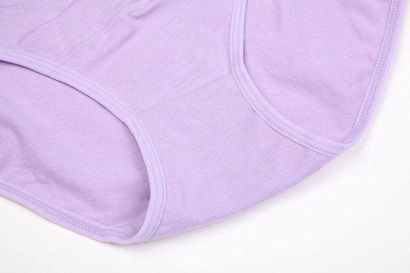 Roupa interior de algodão macio e extra para gestantes, meados da gravidez tard