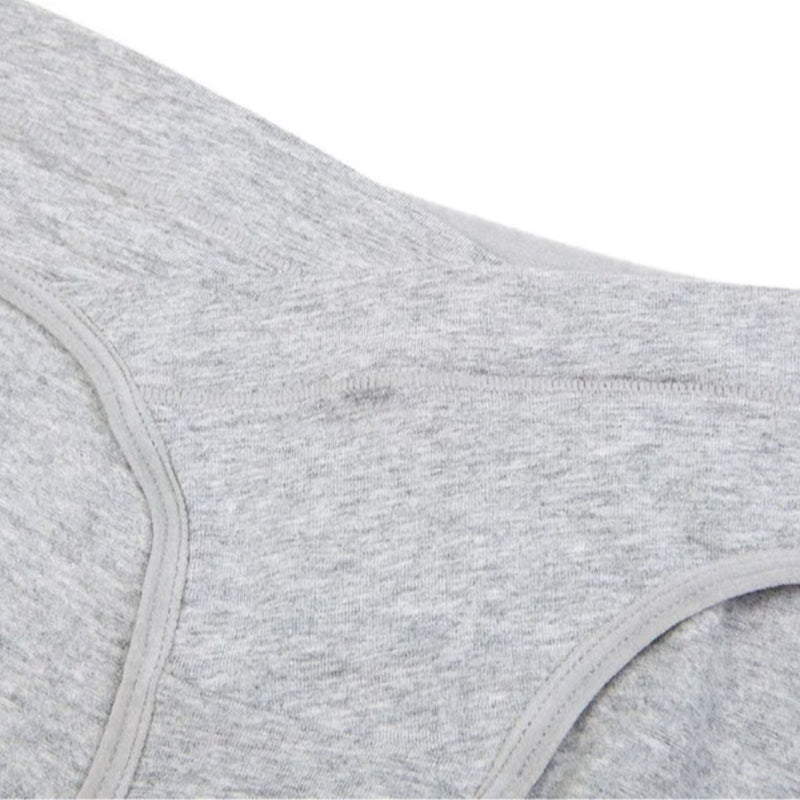 Roupa interior de algodão macio e extra para gestantes, meados da gravidez tard