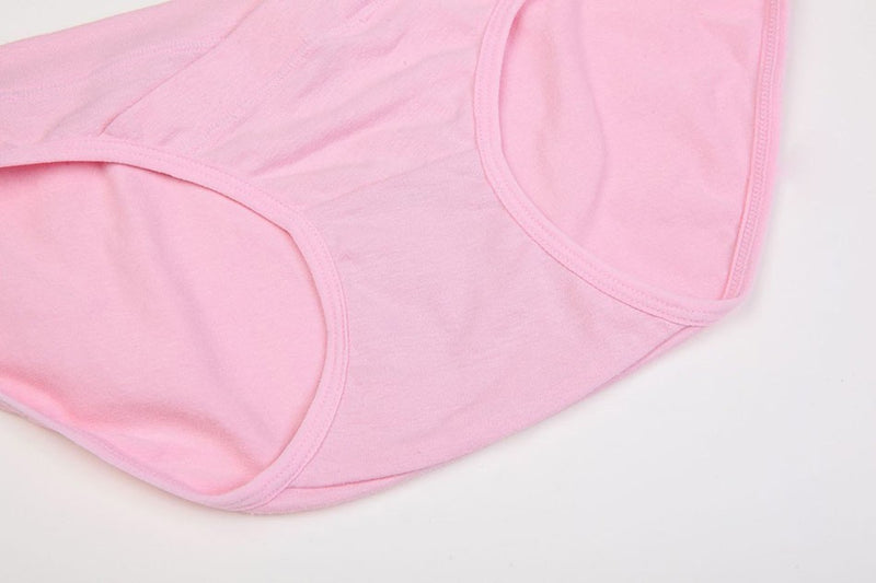 Roupa interior de algodão macio e extra para gestantes, meados da gravidez tard